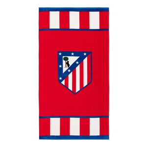 Red Crest Beach Towel